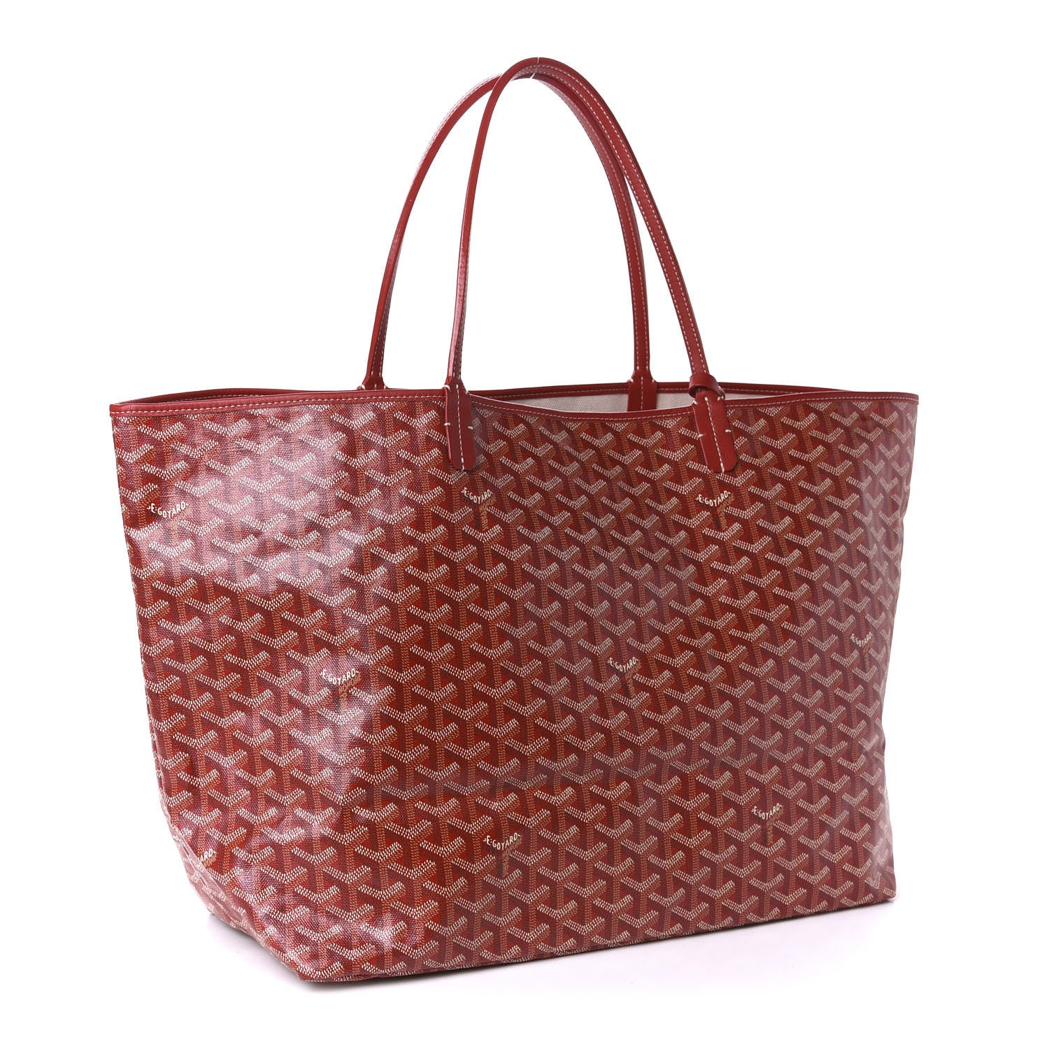 Goyard Goyardine Saint Louis GM Red 3 of 9