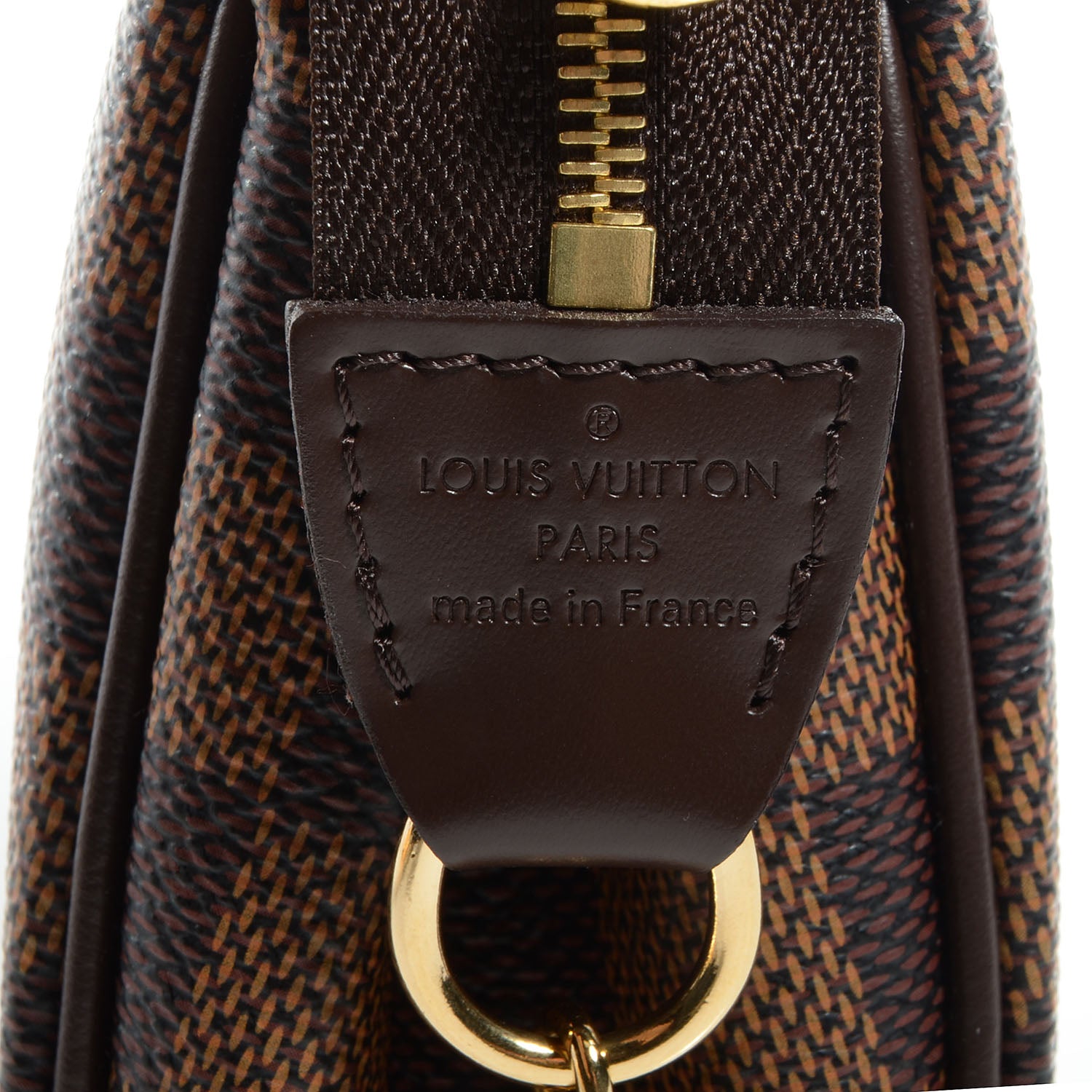 Louis Vuitton Damier Ebene Eva Clutch 7 of 8