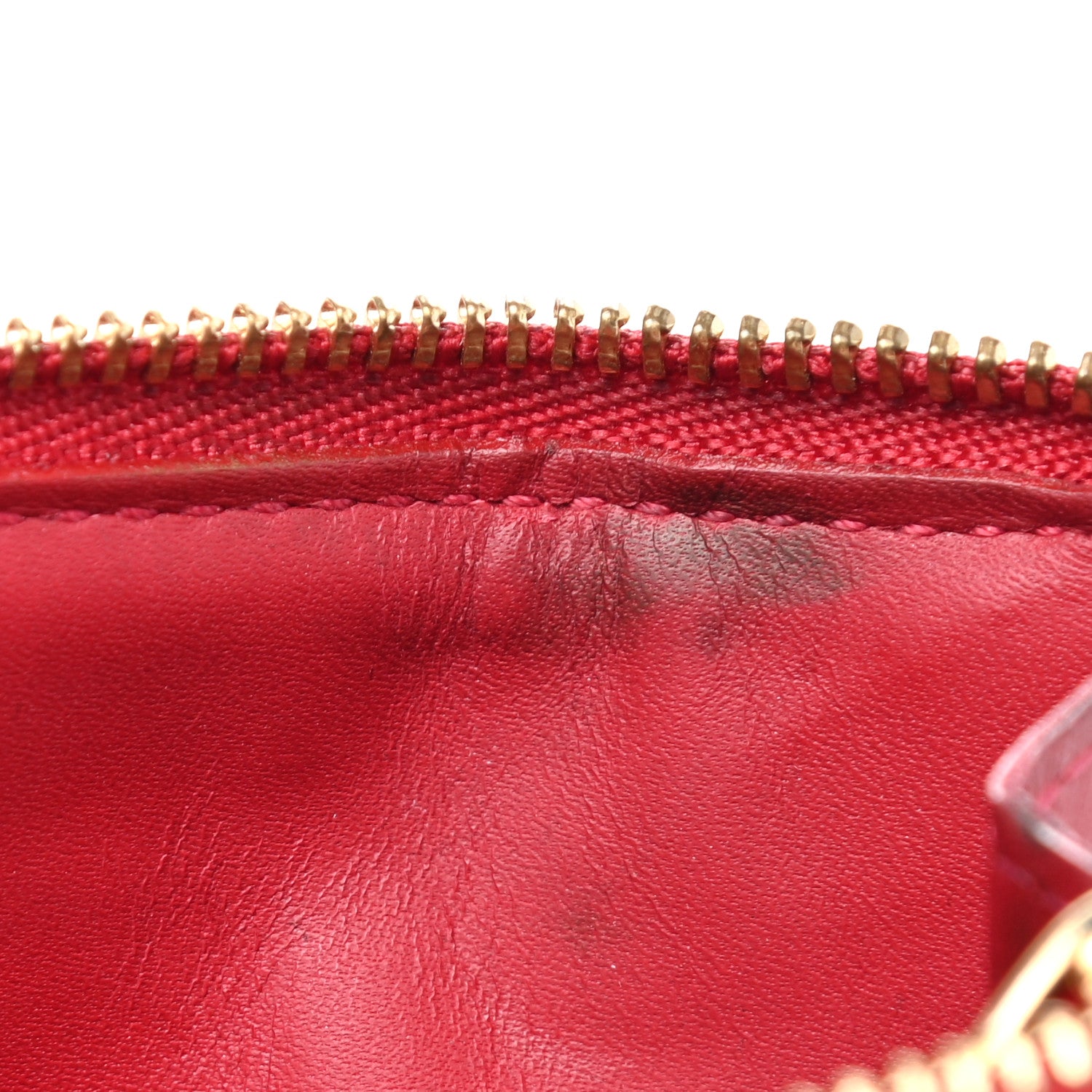 Louis Vuitton Vernis Key Pouch Rose Indien 6 of 10