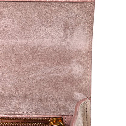 Miu Miu Goatskin Madras Mini Top Handle Bag Orchidea Gemma 13 of 18