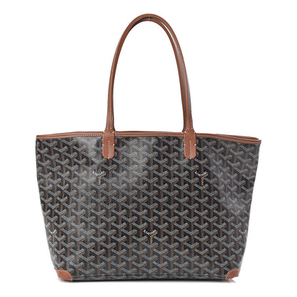 Goyard Goyardine Artois PM Black Gold 1 of 13