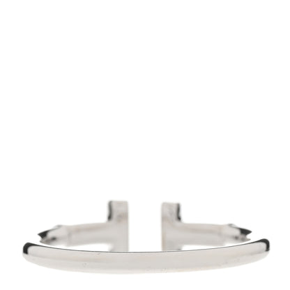 Tiffany 18K White Gold T Wire Ring 53 6.5 3 of 4