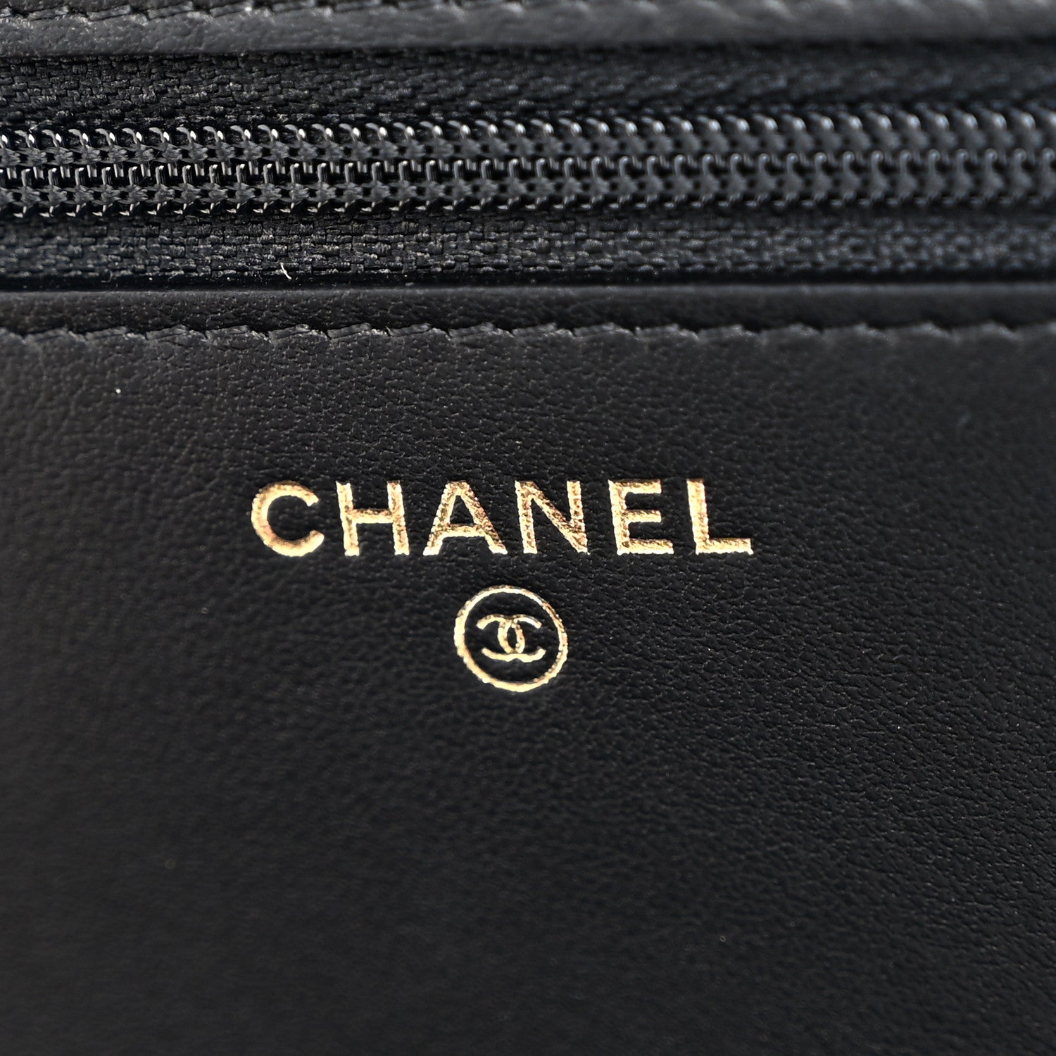 Chanel Caviar Quilted Boy Wallet On Chain WOC Black 7 of 12