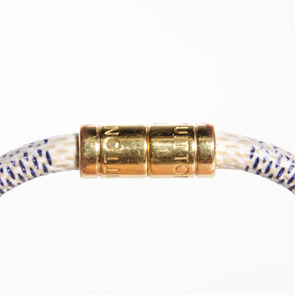 Louis Vuitton Damier Azur Keep It Bracelet 17 4 of 4