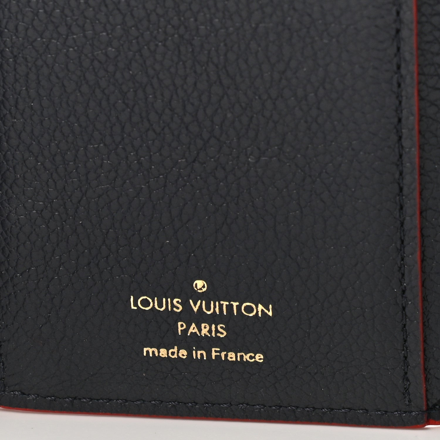 Louis Vuitton Empreinte Victorine Wallet Marine Rouge 6 of 7