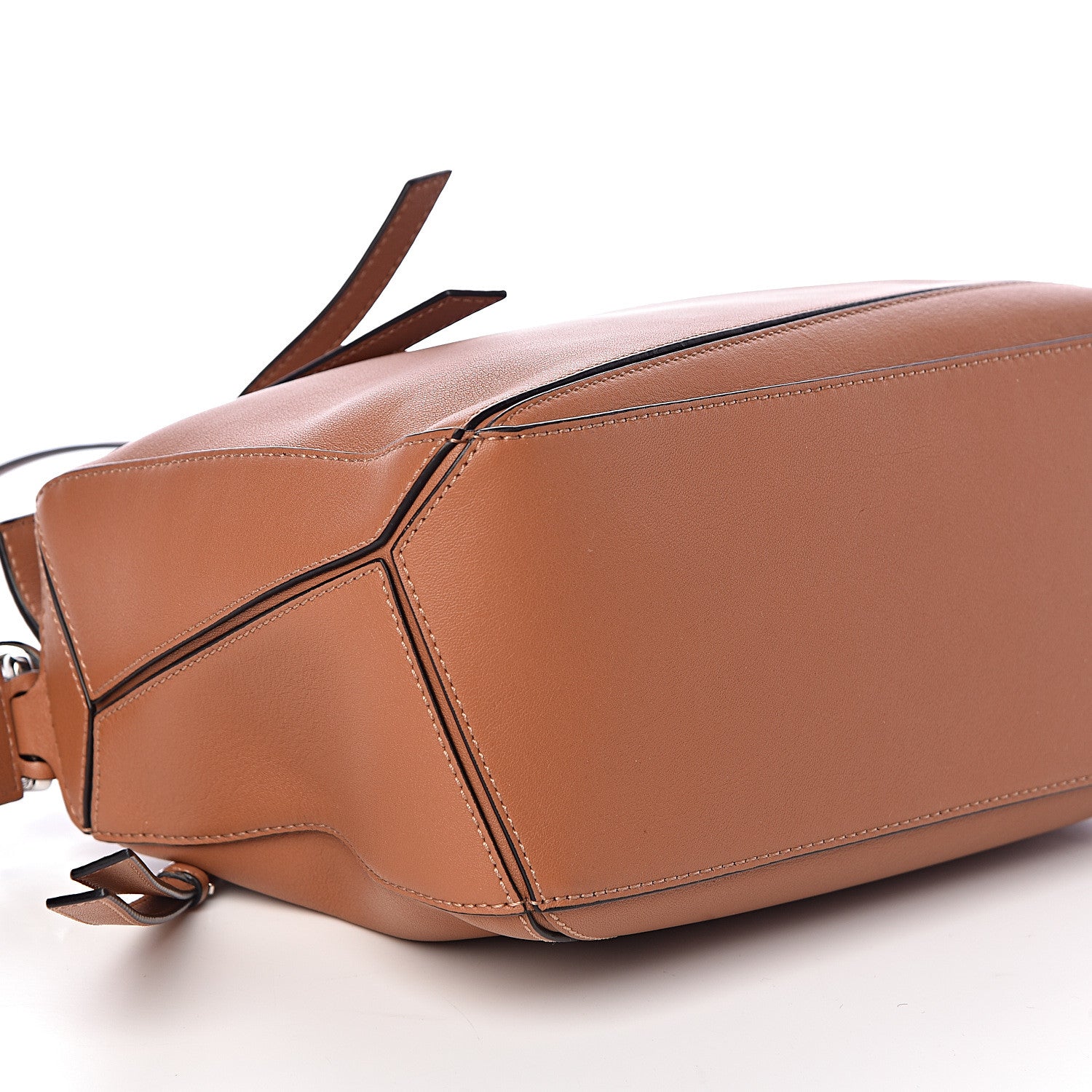 Loewe Calfskin Small Puzzle Bag Tan 8 of 10