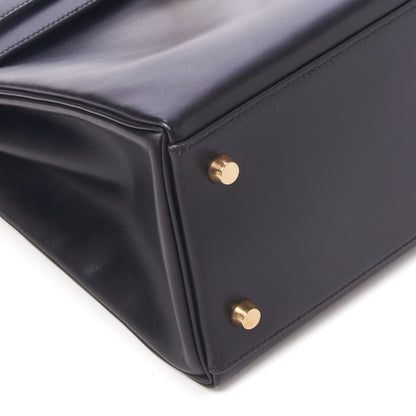 Hermes Box Kelly Retourne 32 Black 7 of 33