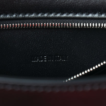 Balenciaga Shiny Box Calfskin Graffiti Logo Small Hourglass Top Handle Bag Black Silver 7 of 9