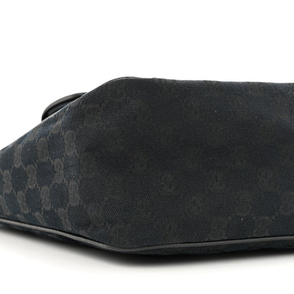 Gucci Monogram Pocket Hobo Black 9 of 11
