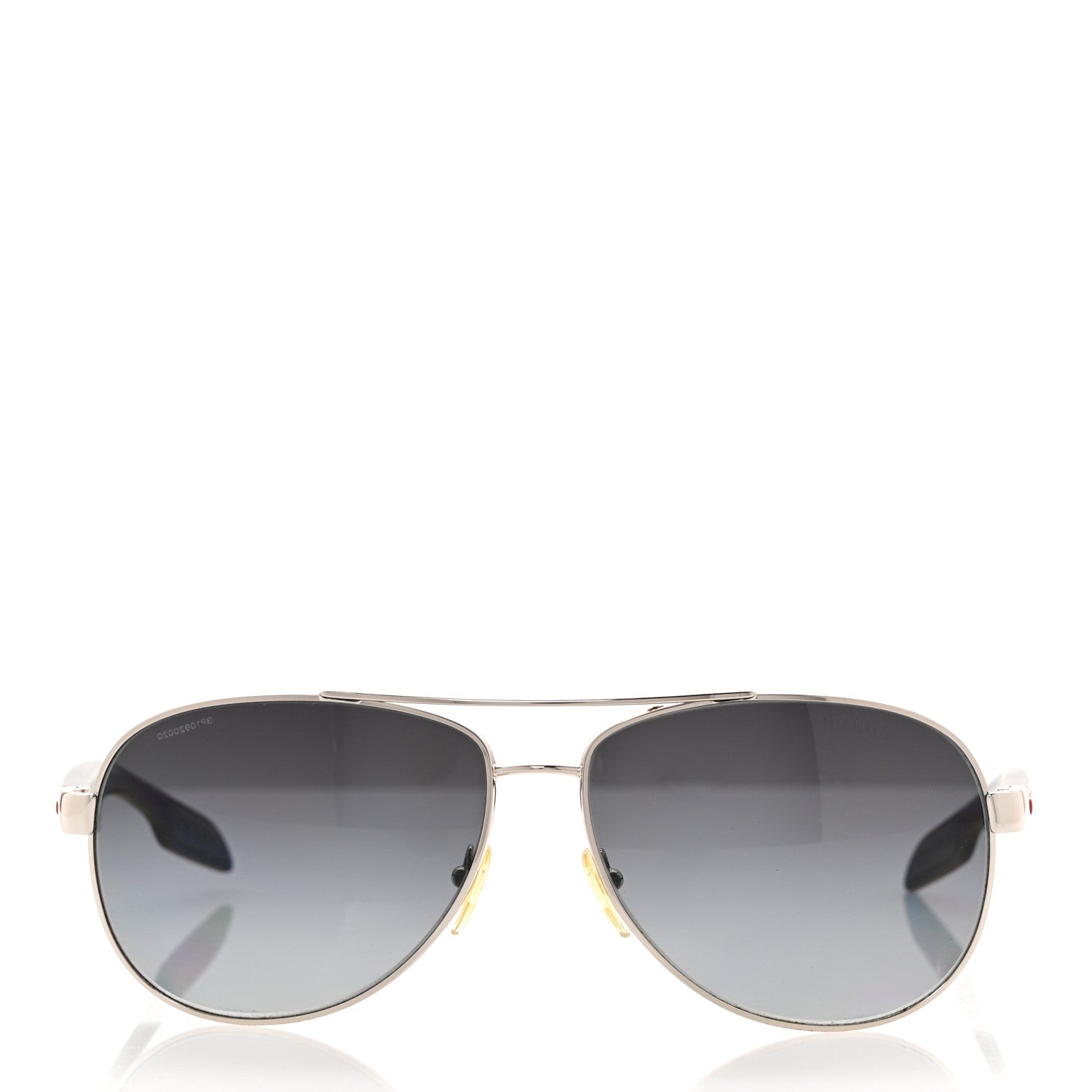 Prada Aviator Sunglasses SPS 53P Black 2 of 6