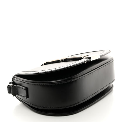 Versace Calfskin Medium Greca Goddess Shoulder Bag Black 4 of 12