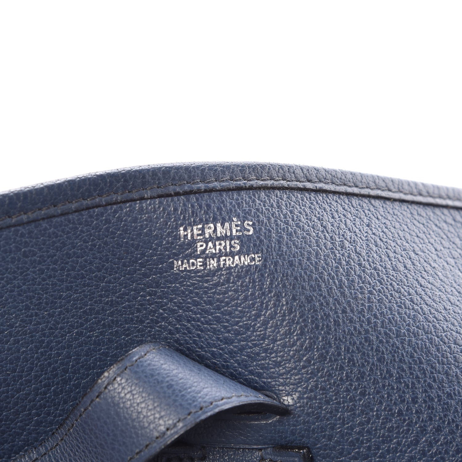 Hermes Buffle Skipper Evelyne GM Bleu Saphir 8 of 11