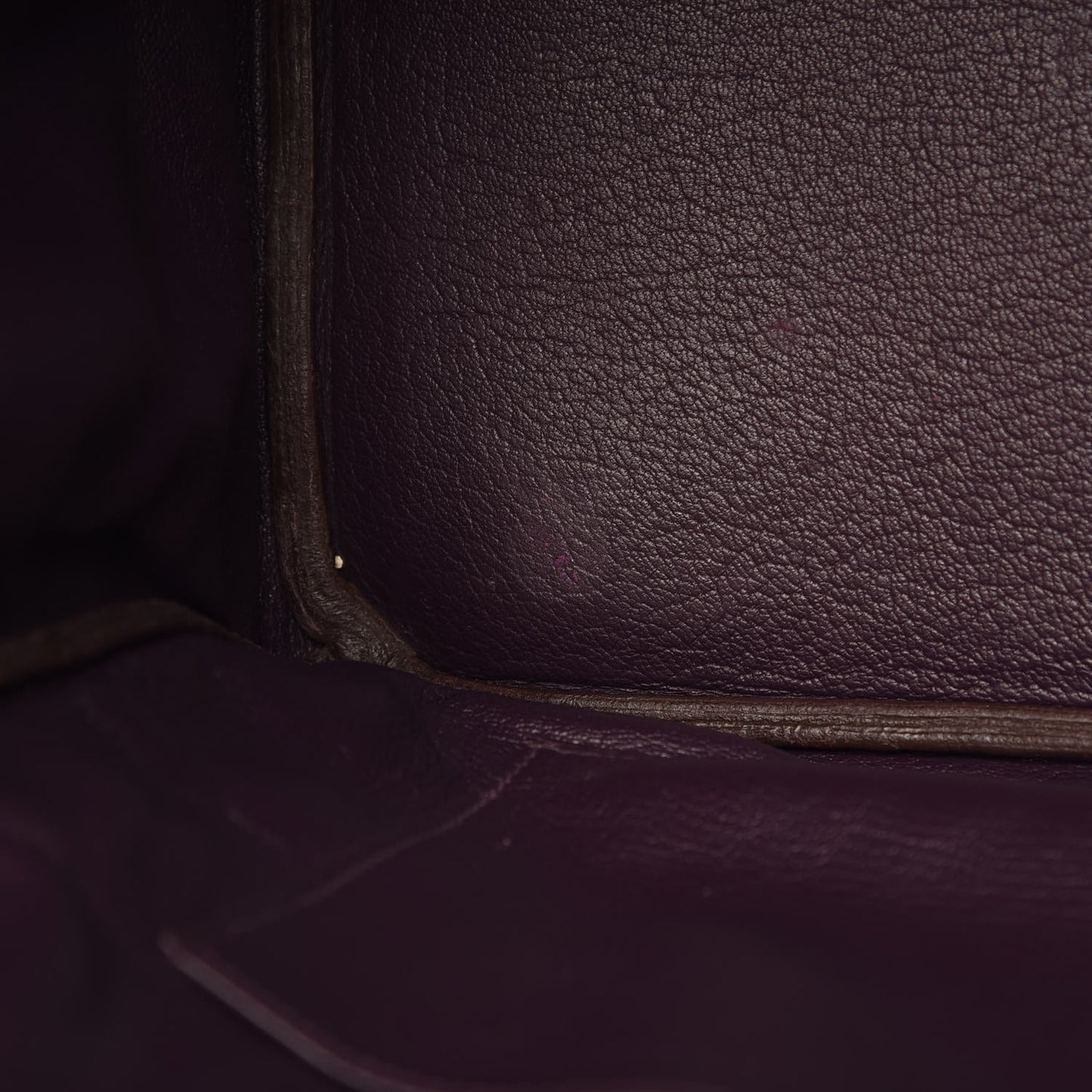 Taurillon Clemence Birkin 35 Raisin