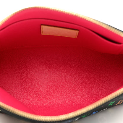 Louis Vuitton Monogram Multicolor Cosmetic Pouch Black Grenade 5 of 6