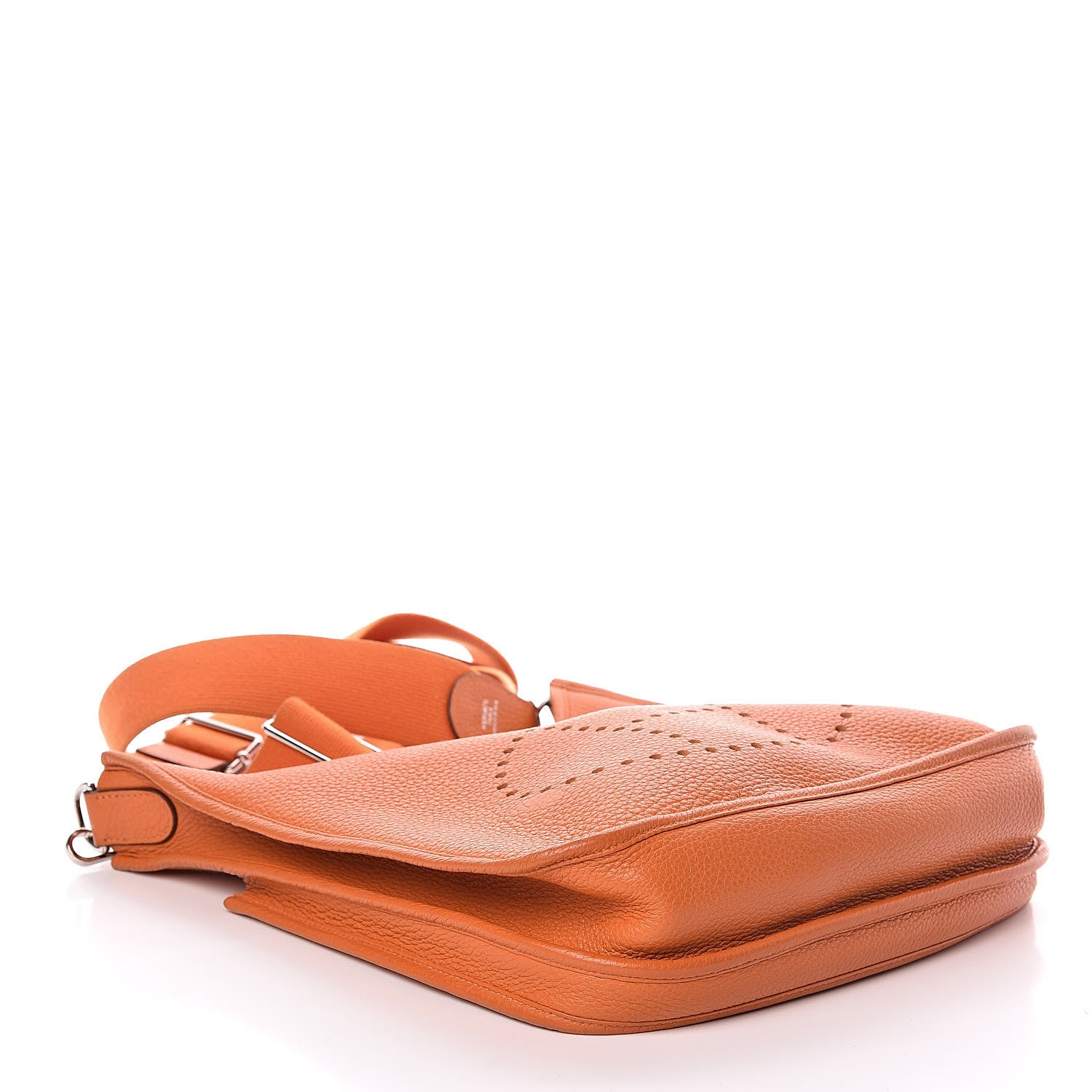 Hermes Taurillon Clemence Evelyne III PM Orange 4 of 13