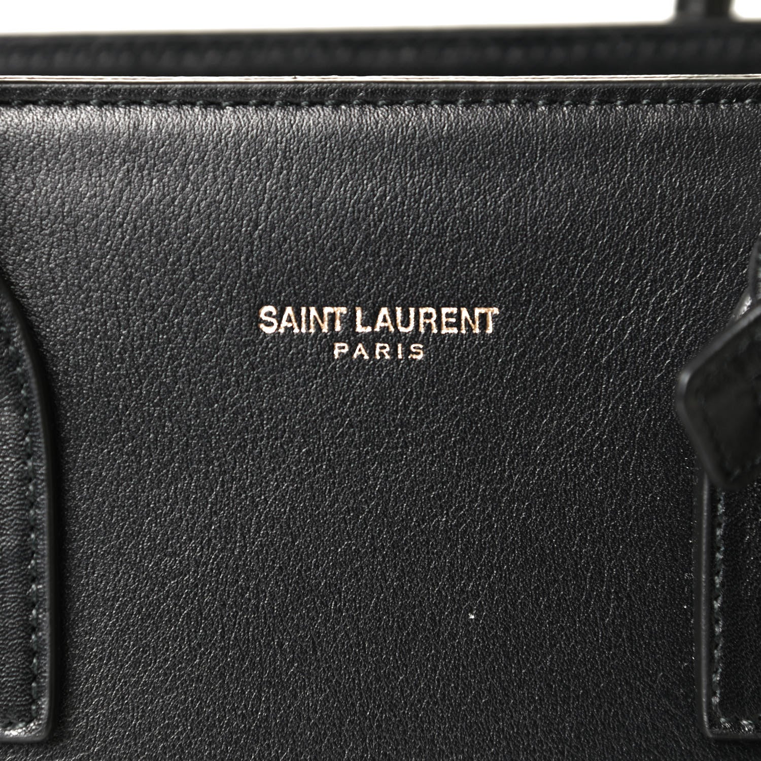 Saint Laurent Calfskin Baby Sac De Jour Black 6 of 10