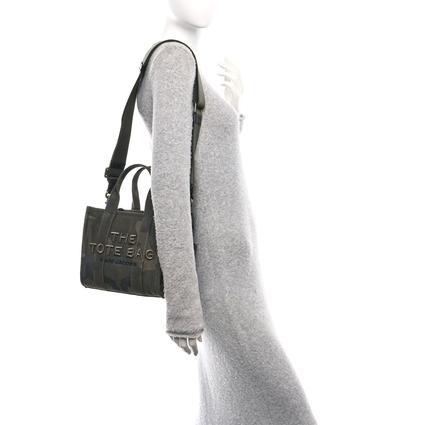 Canvas Camouflage Small The Tote Bag Khaki