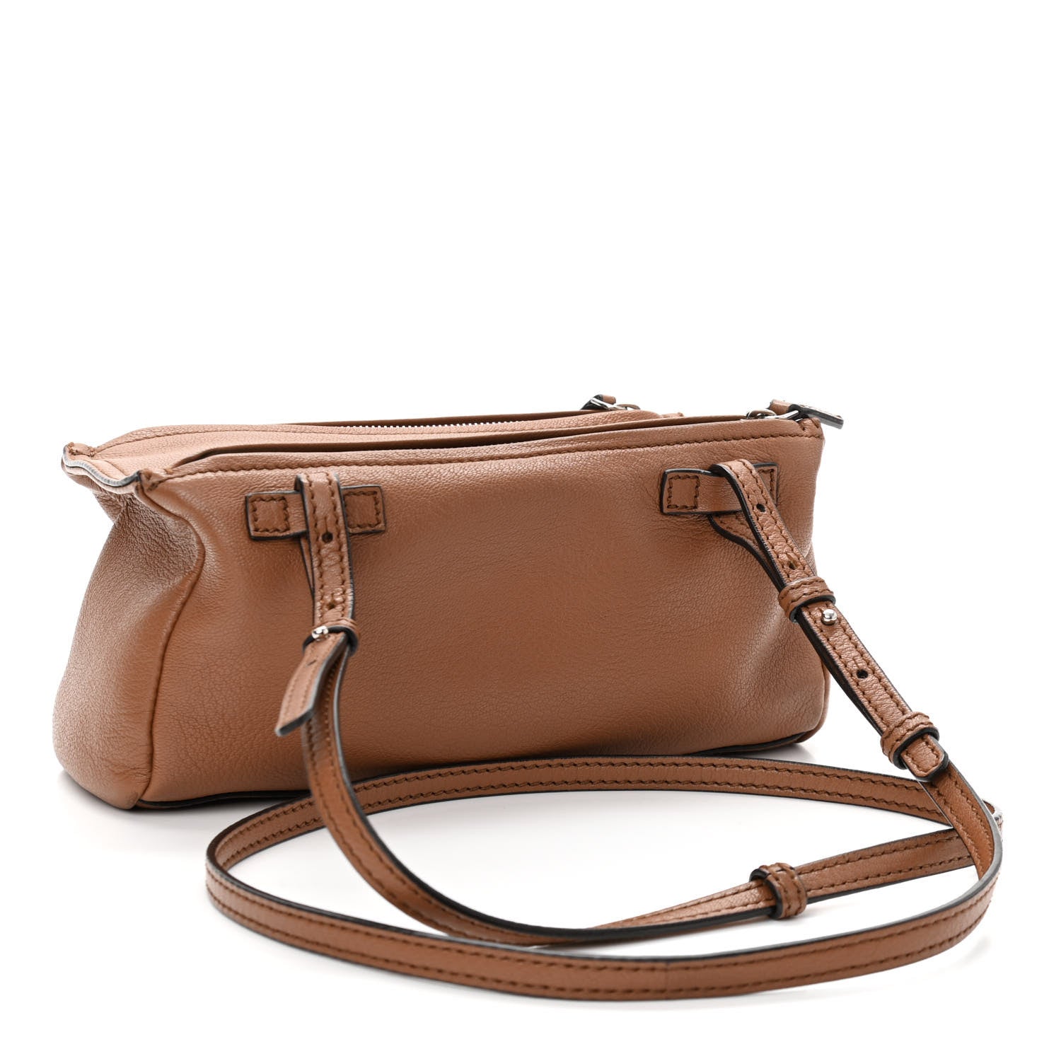 Givenchy Sugar Goatskin Mini Pandora Pony Brown 3 of 11