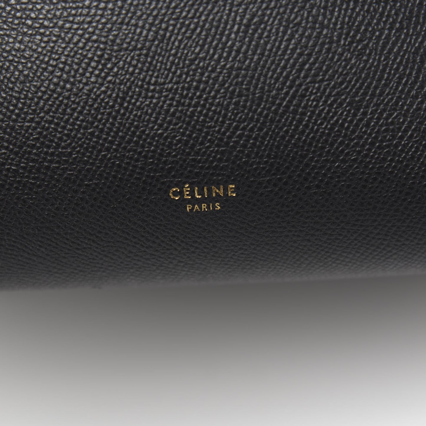 Grained Calfskin Mini Belt Bag Black
