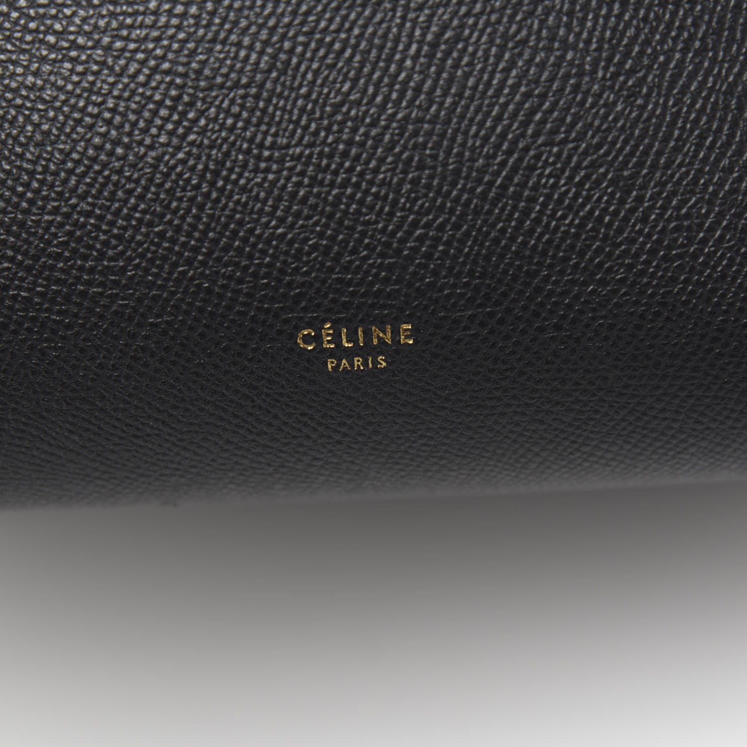 Celine Grained Calfskin Mini Belt Bag Black 5 of 9