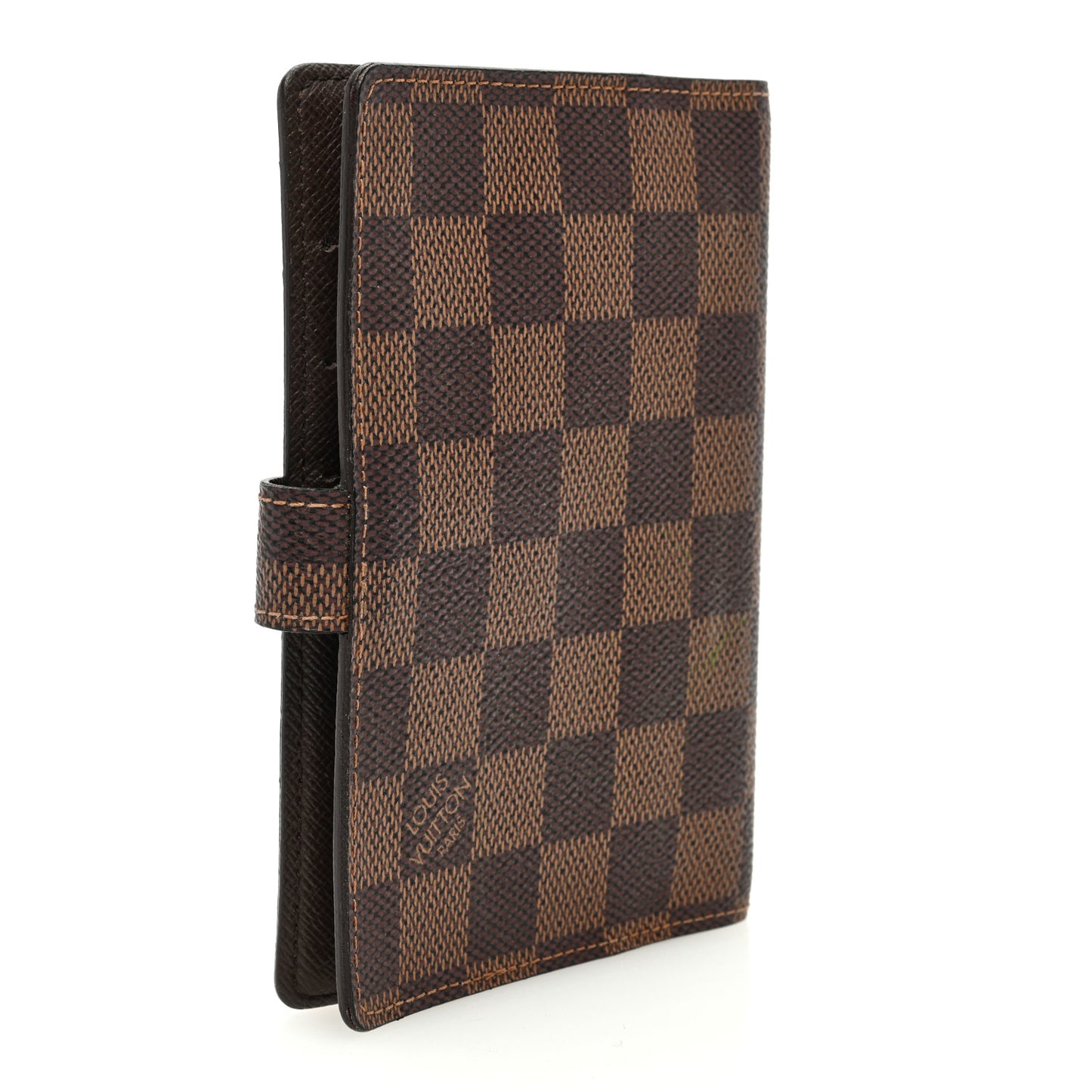 LOUIS VUITTON Damier Ebene Small Ring Agenda Cover