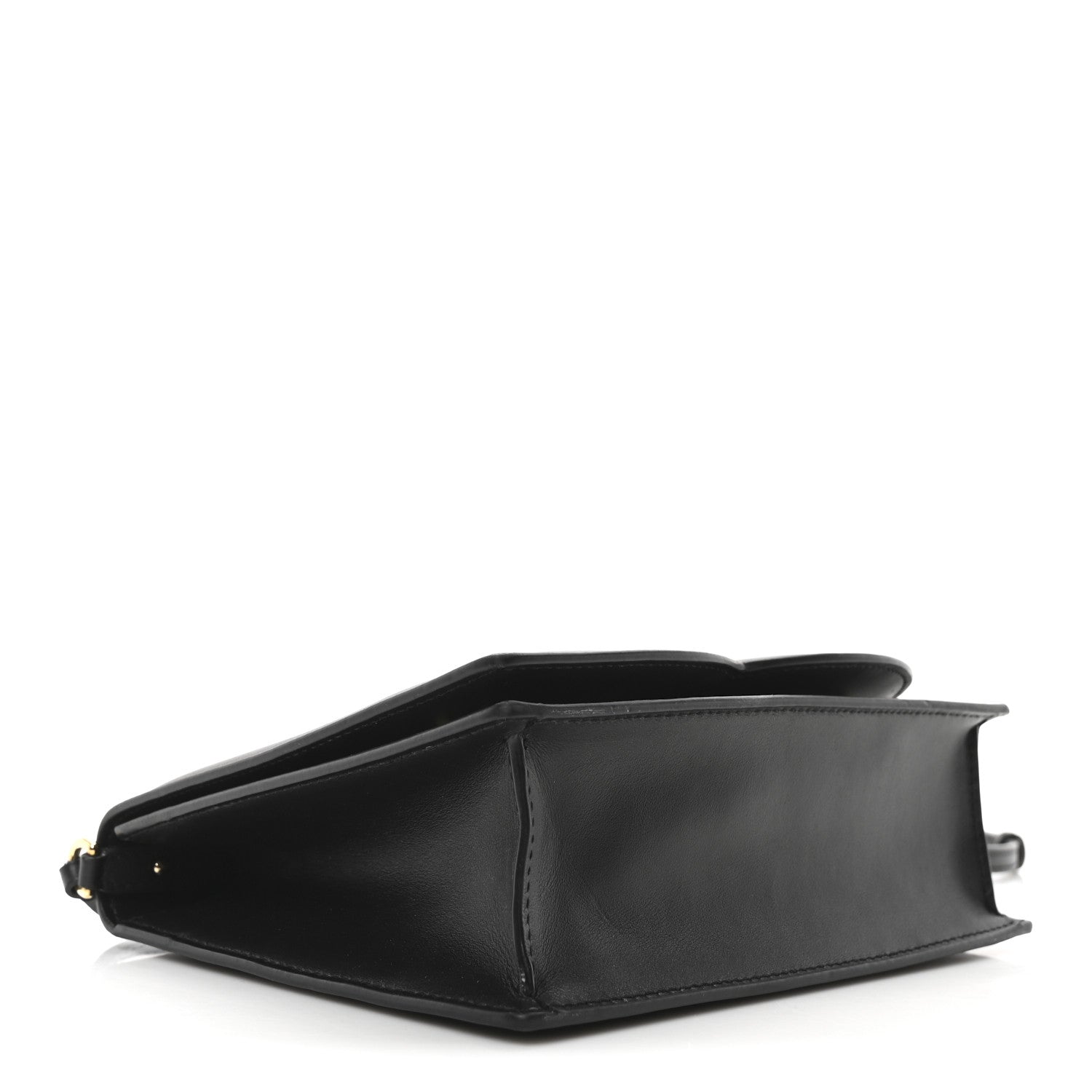Dolce & Gabbana Calfskin DG Logo Flap Crossbody Bag Black 1738785
