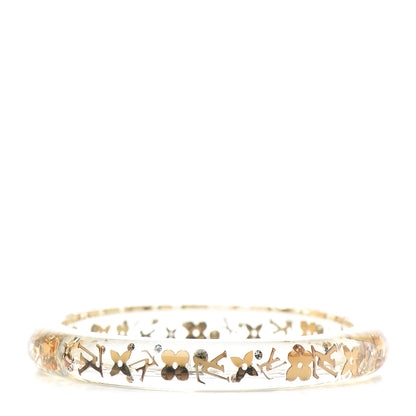 Louis Vuitton Resin Swarovski Medium Inclusion Bracelet PM Transparent 1 of 4