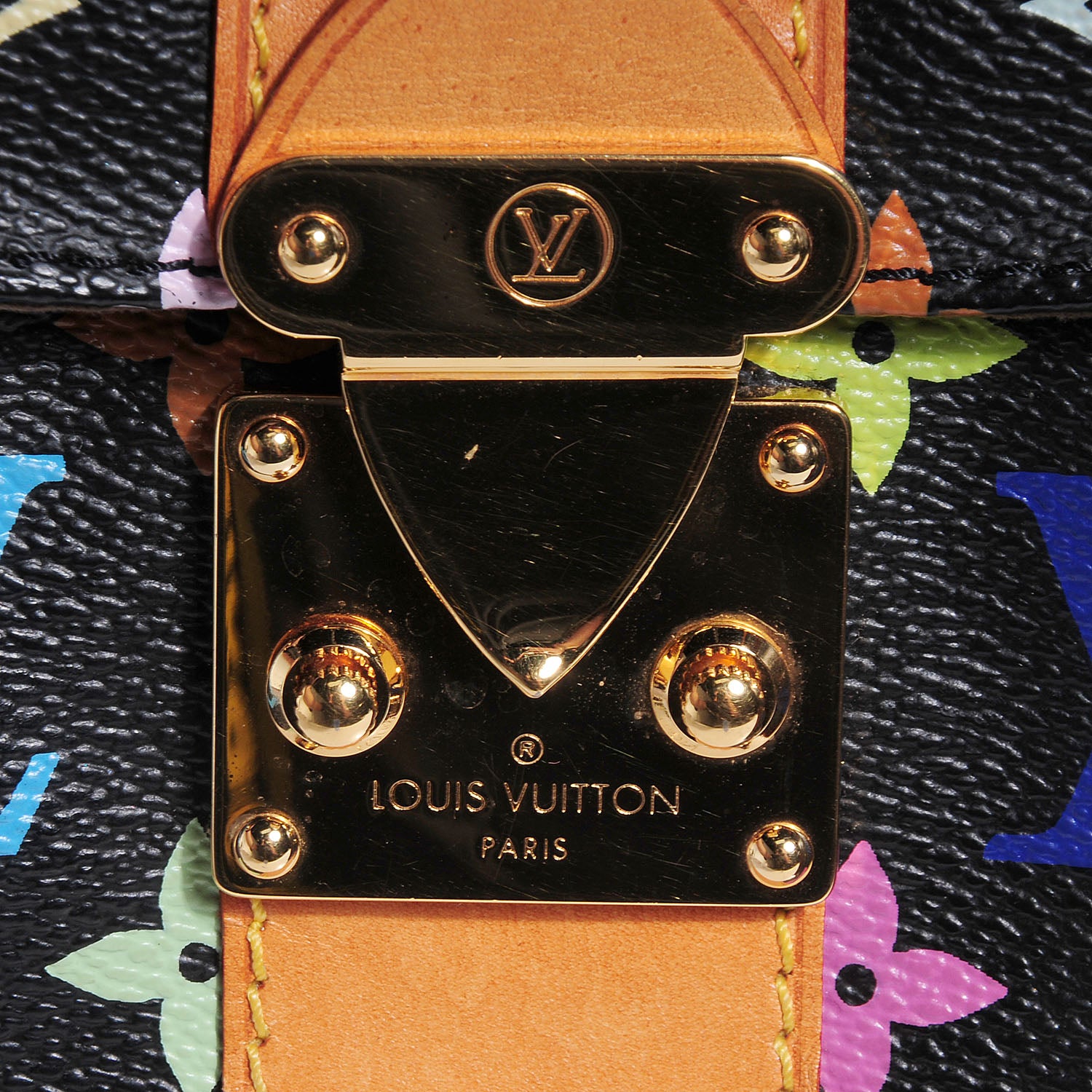 Louis Vuitton Monogram Multicolor Speedy 30 Black 8 of 8
