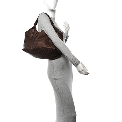 Chanel Metallic Calfskin Baby Coco Cabas Bronze 2 of 12