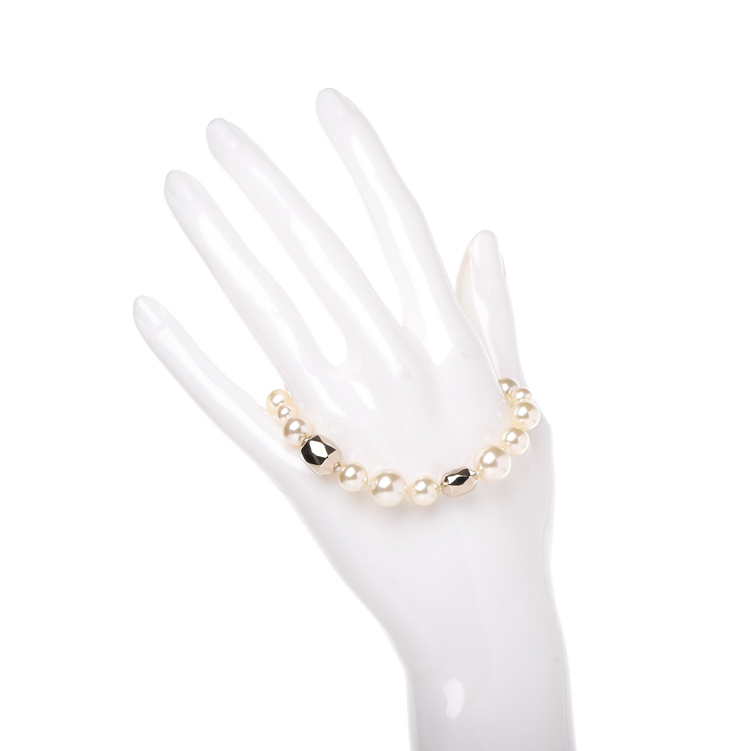 Chanel Pearl CC Bracelet Gold 2 of 4