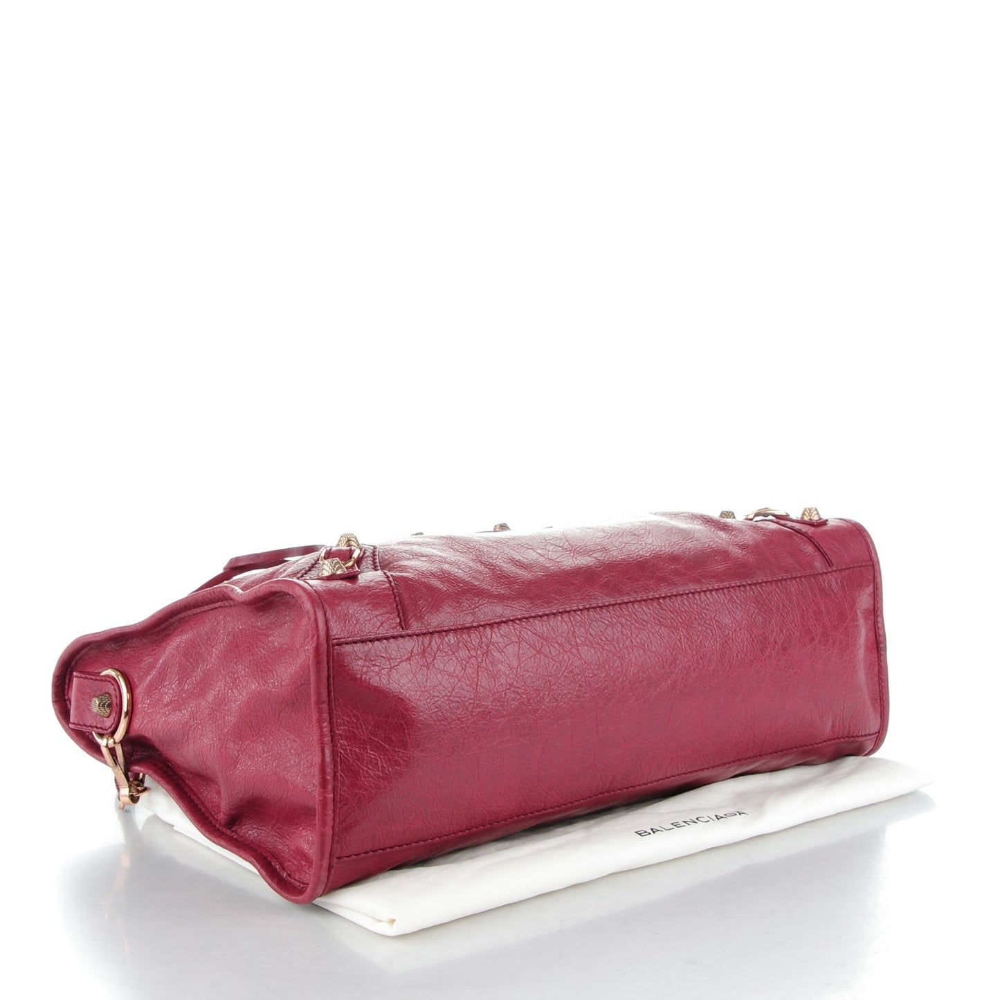 Agneau Giant 12 Rose Gold Hardware City Cassis