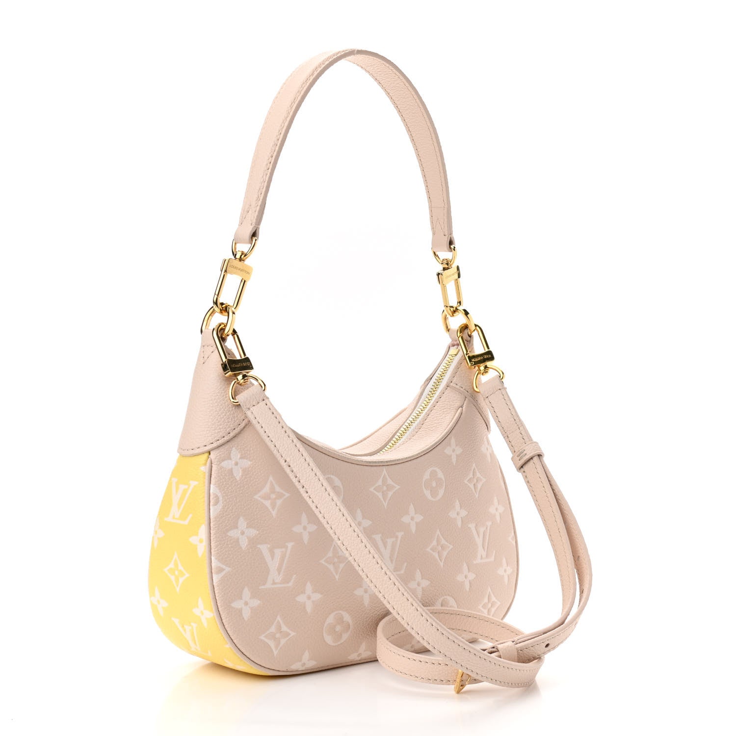 Louis Vuitton Empreinte Monogram Spring in the City Bagatelle NM Pink Beige Yellow 3 of 11