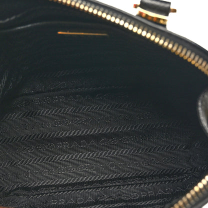 Prada Saffiano Lux Mini Promenade Tote Black 5 of 8
