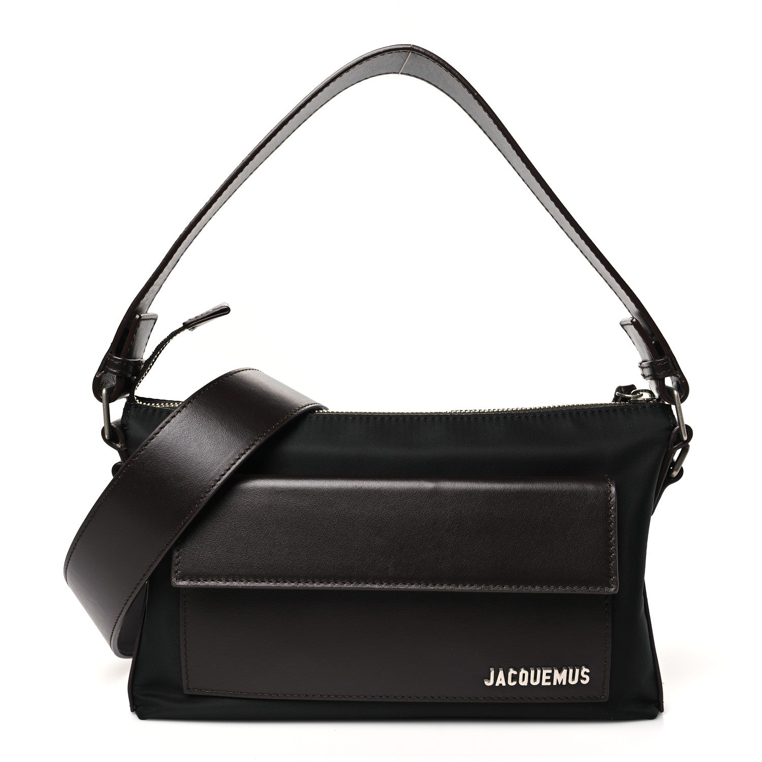 Jacquemus Nylon Le Pinu Black Brown 1 of 9