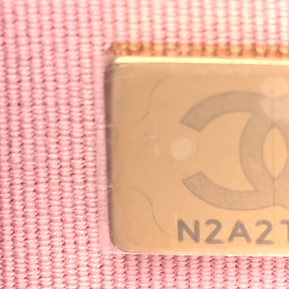 Chanel Caviar Quilted Wallet on Chain WOC Light Pink 8 of 11