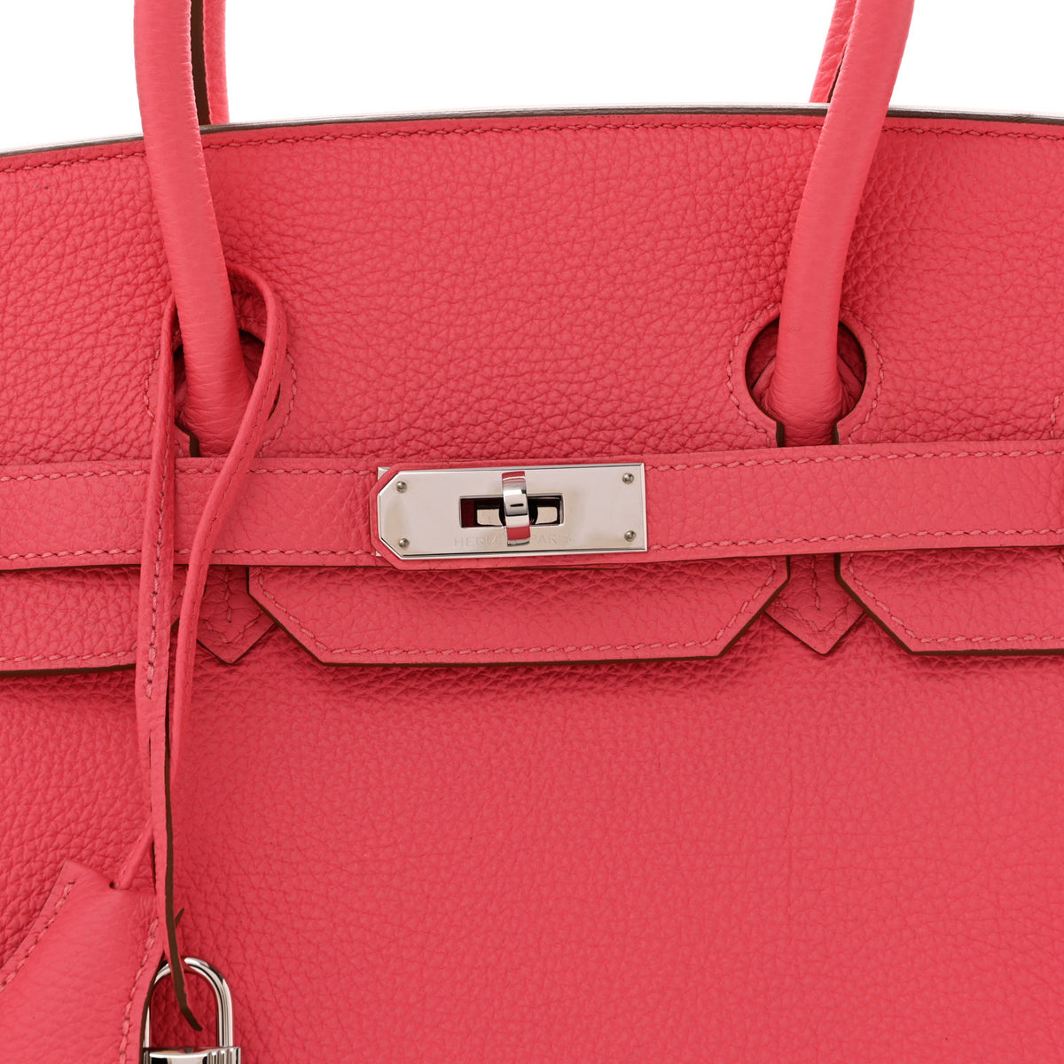 Hermes Togo Birkin 35 Rose Lipstick 8 of 14