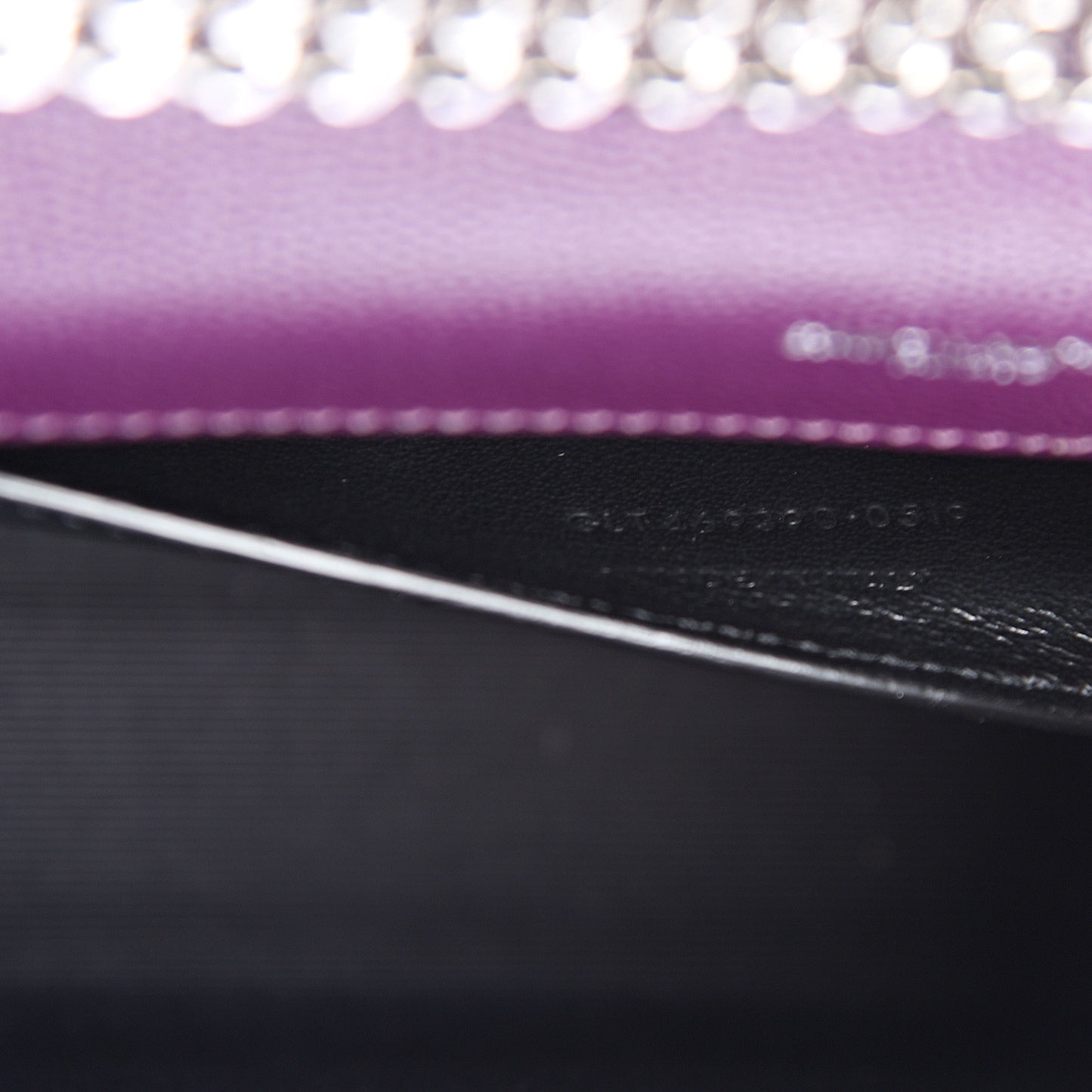 Grain De Poudre Small Monogram Kate Satchel Lilac