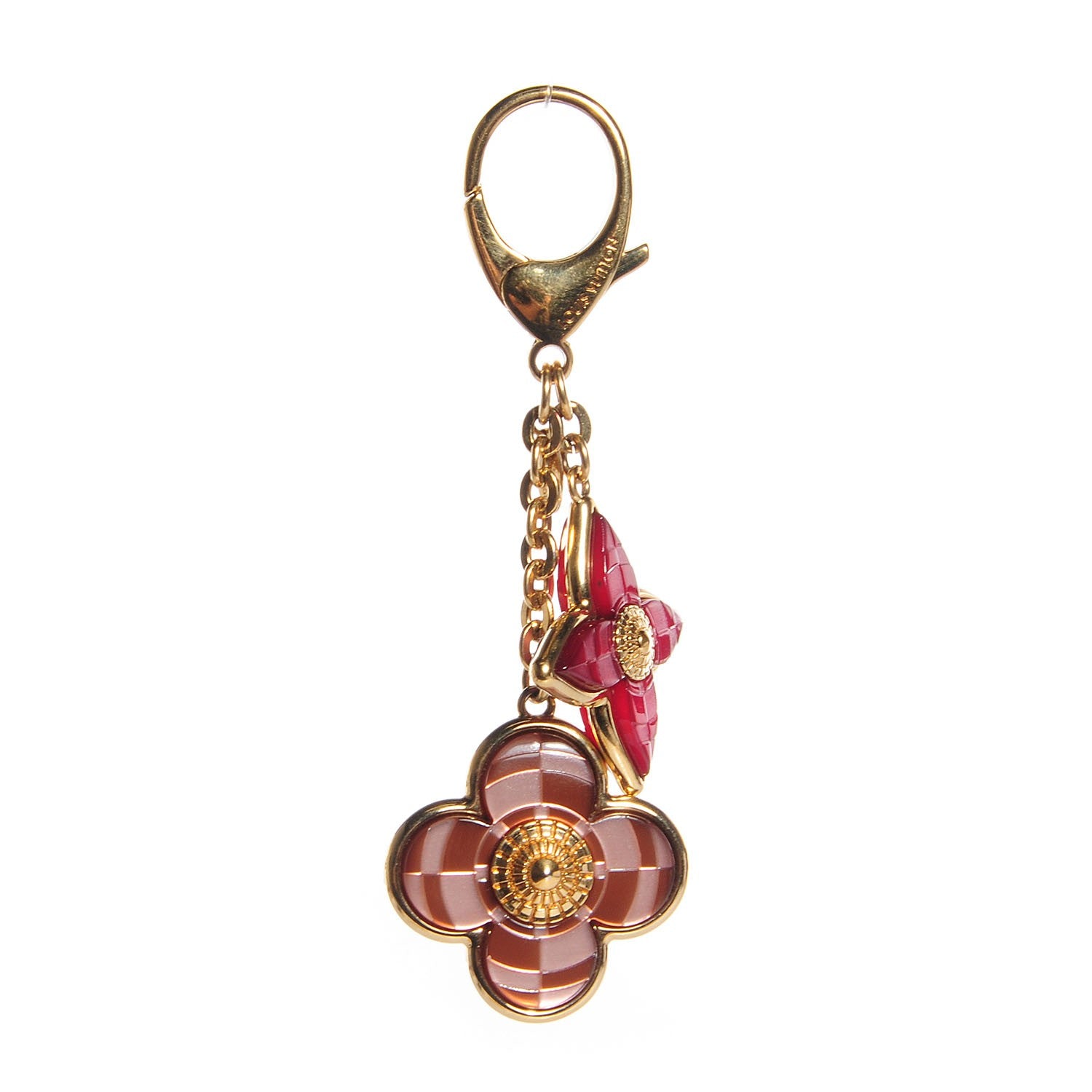 Louis Vuitton Metal Resin Mosaique Bag Charm Rouge Fauviste 1 of 6