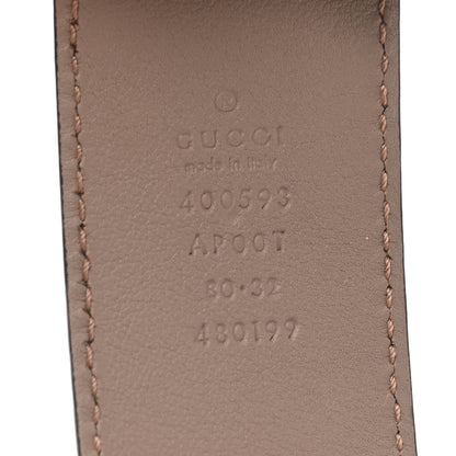 Gucci Calfskin Double G 40mm Belt 80 32 Porcelain Rose 3 of 6