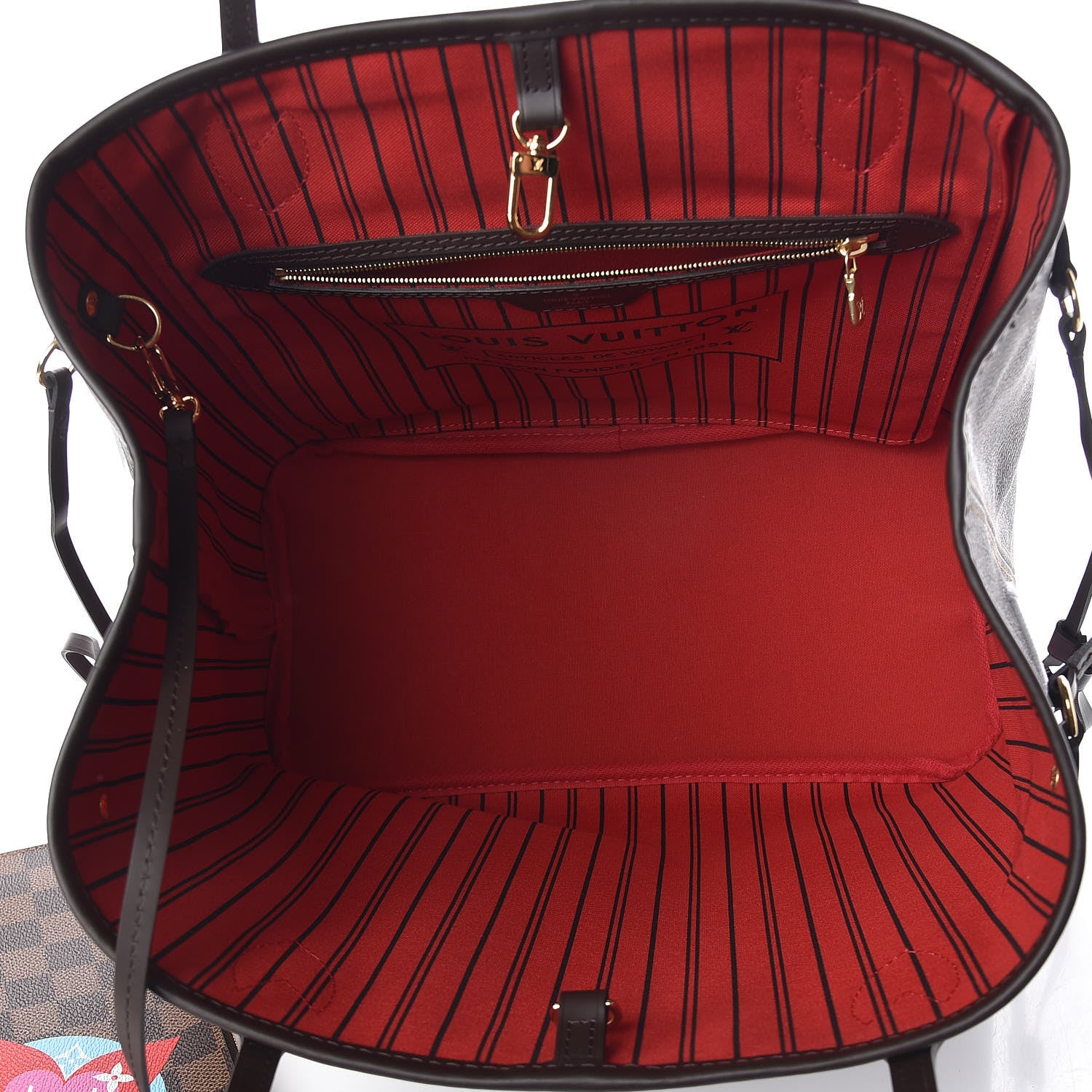 Louis Vuitton Damier Ebene Travel Stickers Neo Neverfull MM 6 of 11