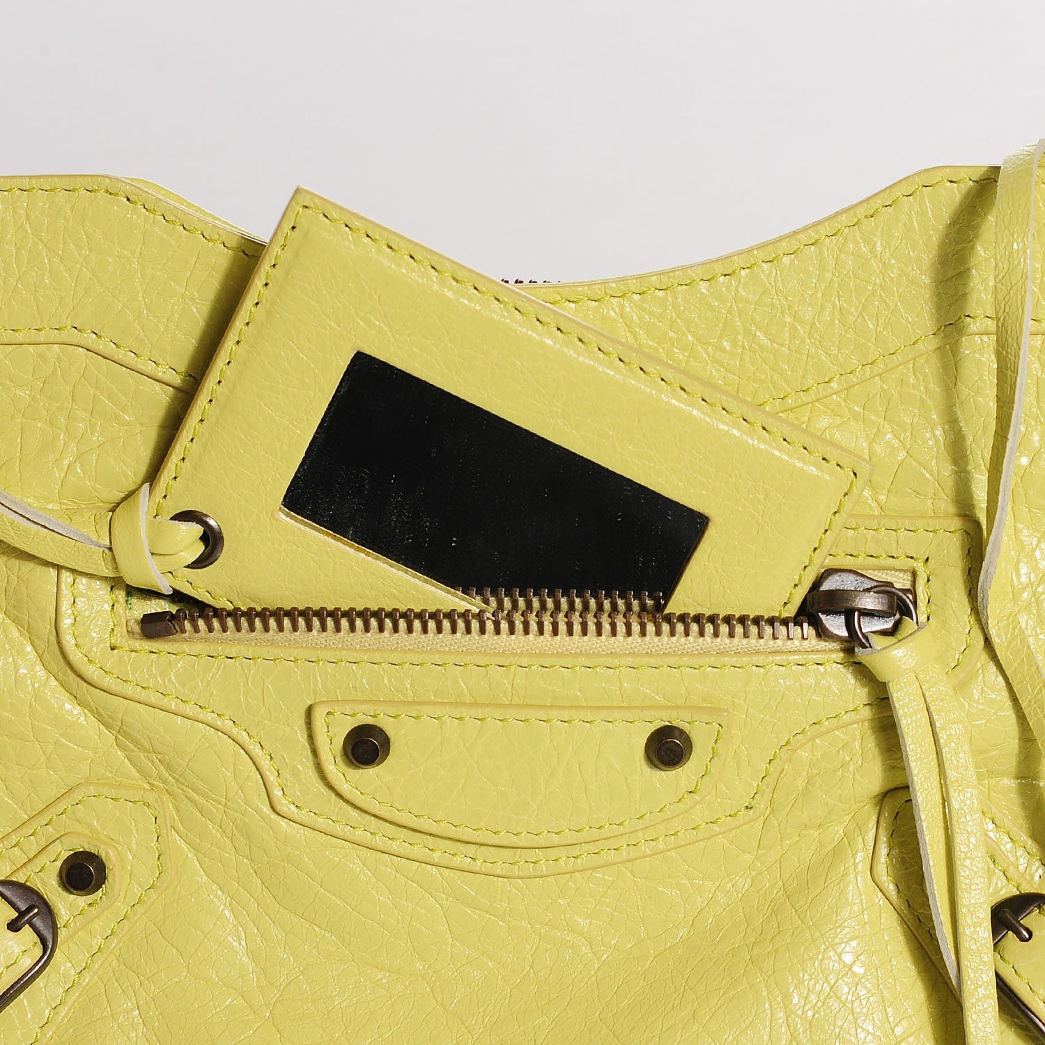 Balenciaga Agneau Classic Hardware Hip Jaune Citronnade 6 of 11
