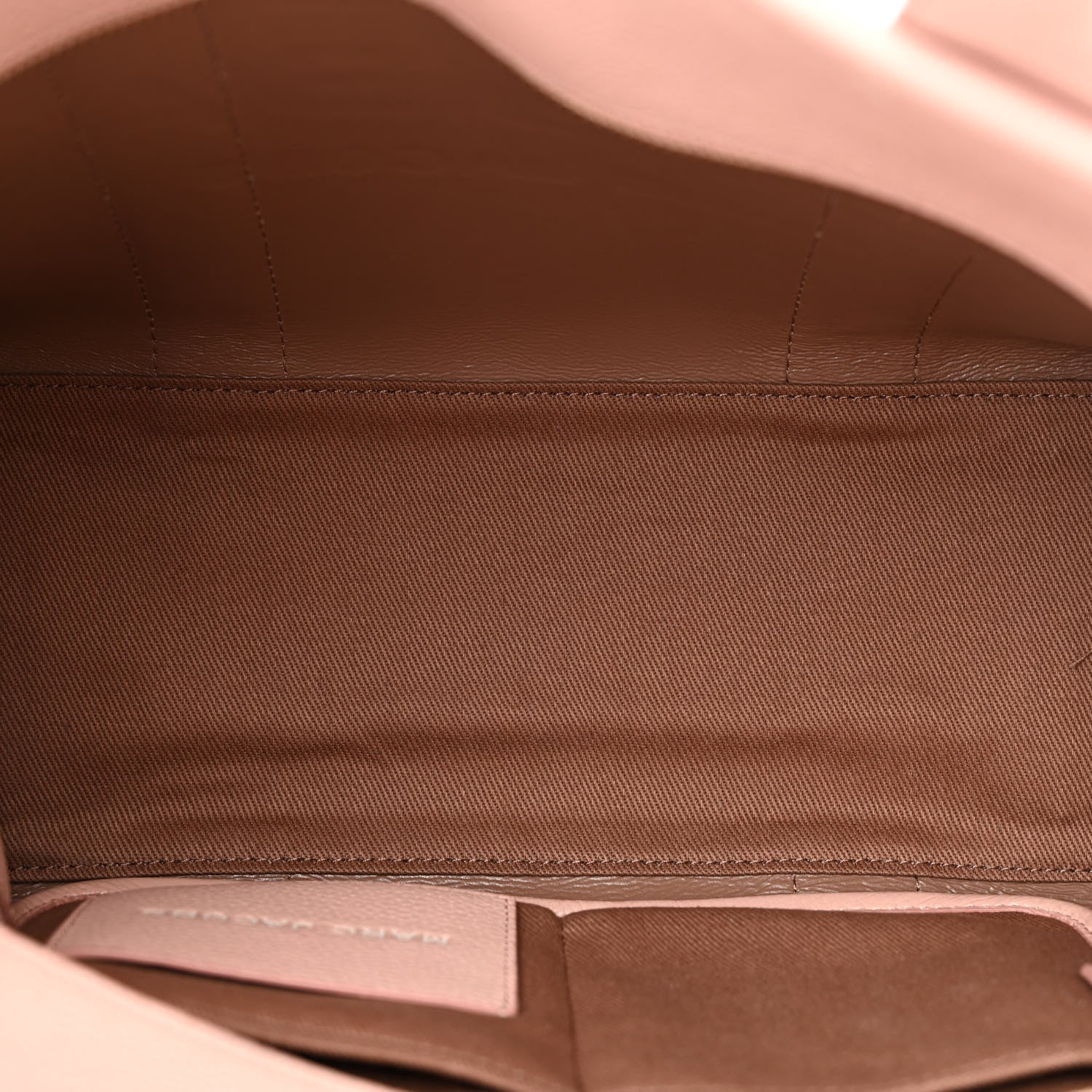 Marc Jacobs Grained Calfskin Medium The Tote Bag Rose Dust 5 of 12