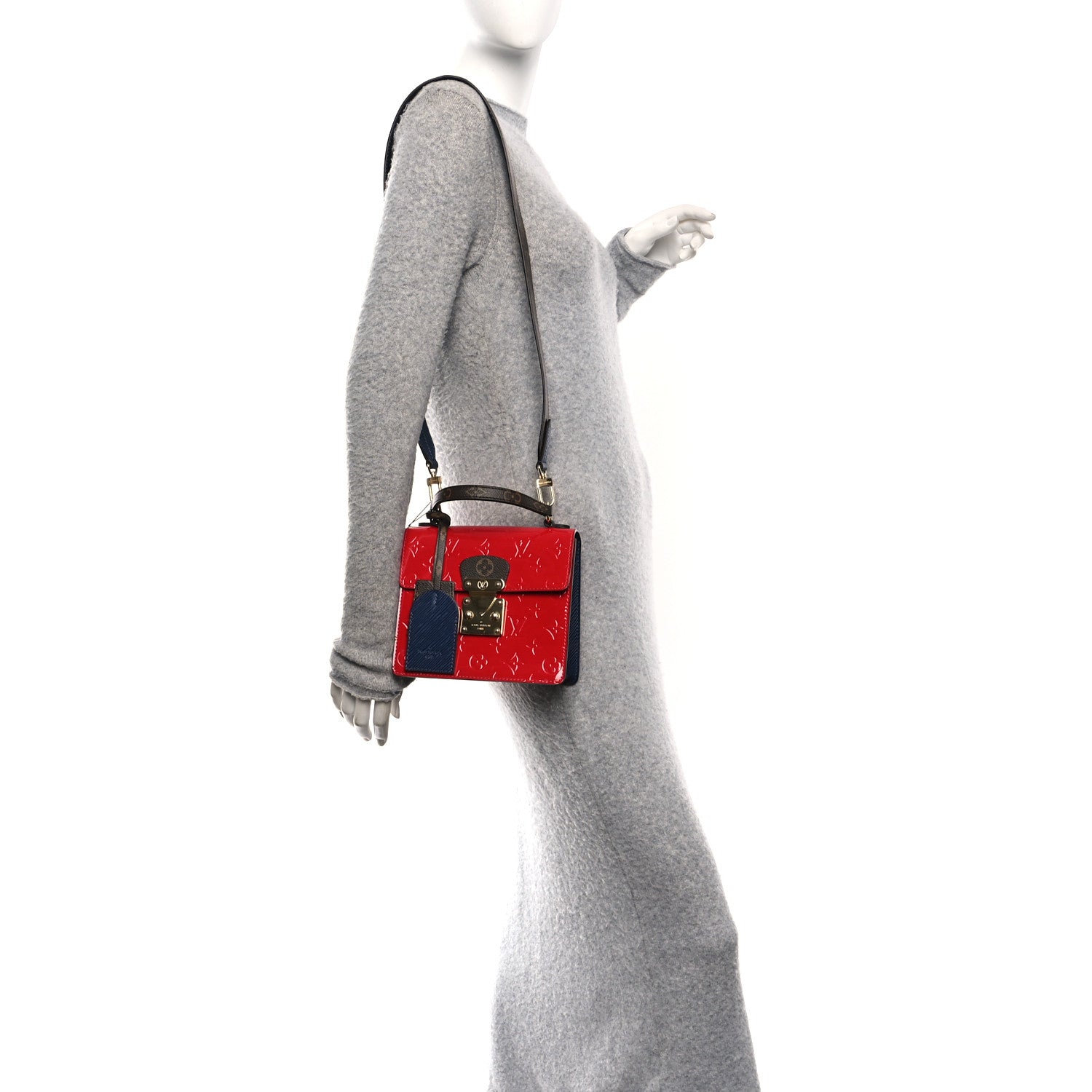 Louis Vuitton Vernis Epi Monogram Spring Street Scarlet 1866387