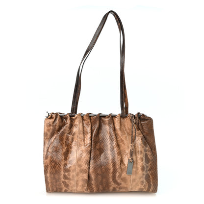 Gucci Lizard Frame Shoulder Bag Brown 1 of 10