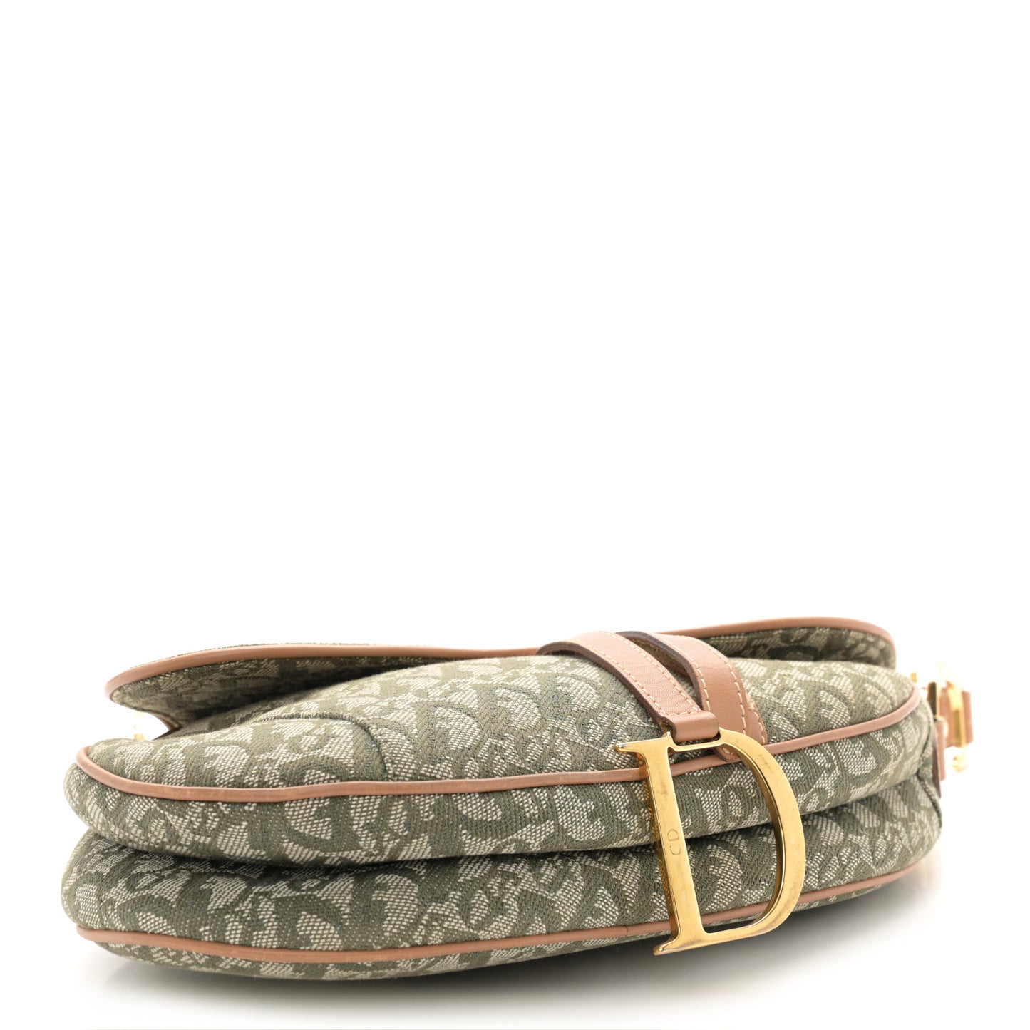 Monogram Saddle Bag Green