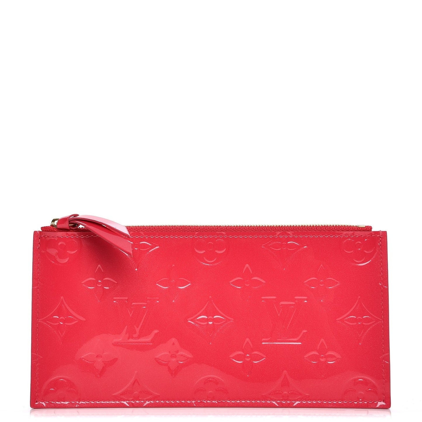 Vernis Felicie Chain Wallet Zippered Insert Hot Pink