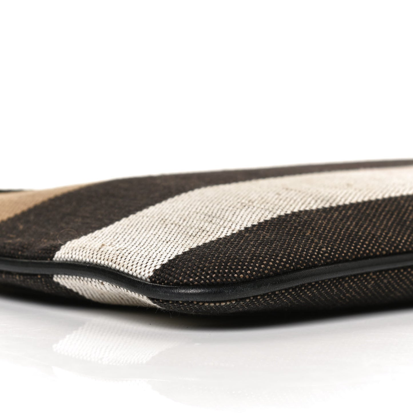 Mega Check Peyton Crossbody Clutch Bag Black