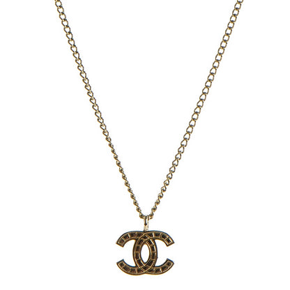 Chanel Timeless CC Necklace Gold 1 of 4