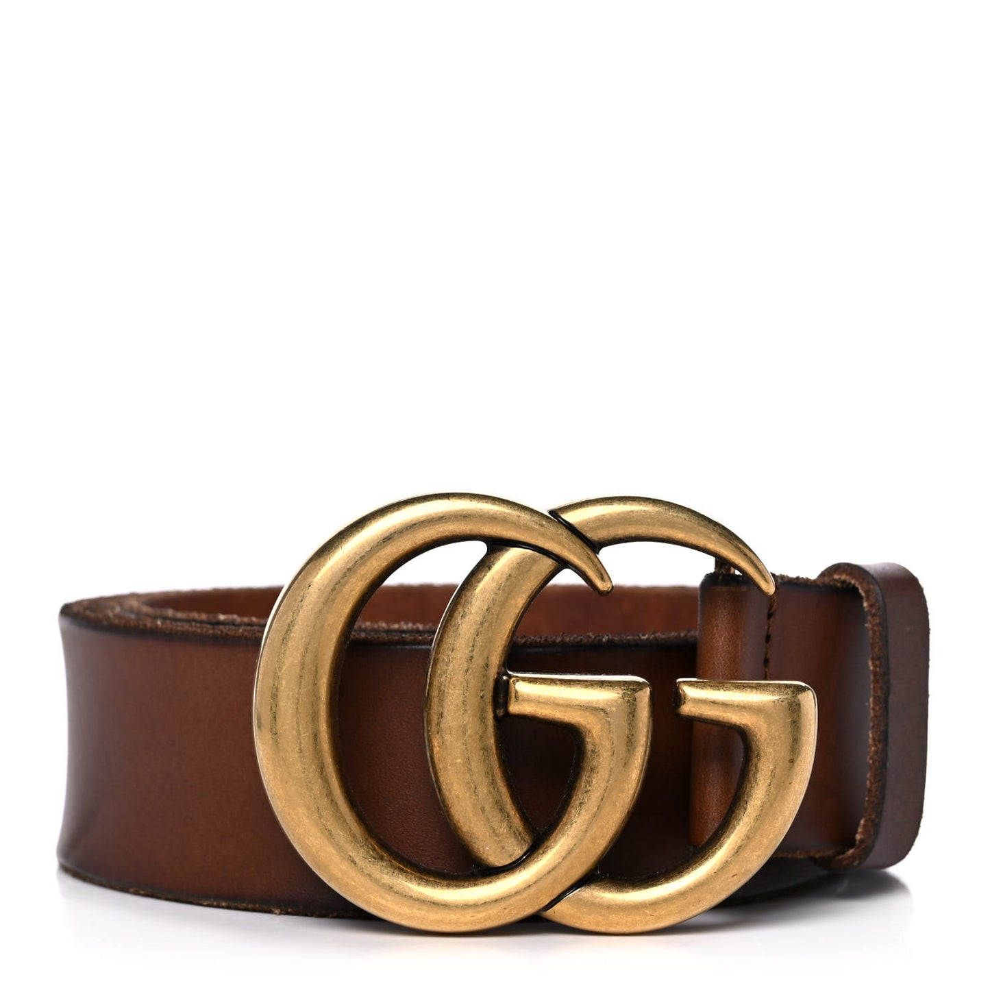 Faded Calfskin Double G Belt 90 36 Cuir