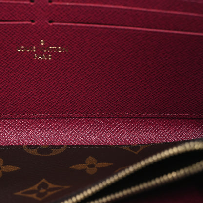 Louis Vuitton Monogram Clemence Wallet Fuchsia 7 of 11